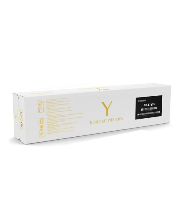 Kyocera Toner Yellow TK-8735Υ 40K Pgs 1T02XNANL0