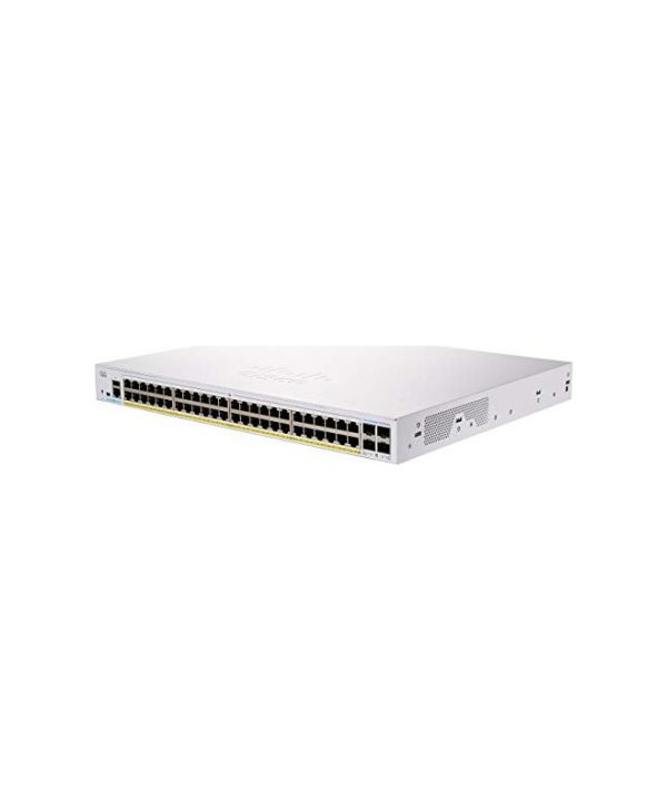 Cisco Business 250 48-Port Rackmount Gigabit Smart Switch 370W PoE+ CBS250-48P-4X-EU
