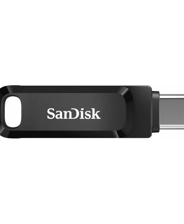 Sandisk Dual Drive Go 128GB USB-C 3.0/USB-A 3.0 Black SDDDC3-128G-G46