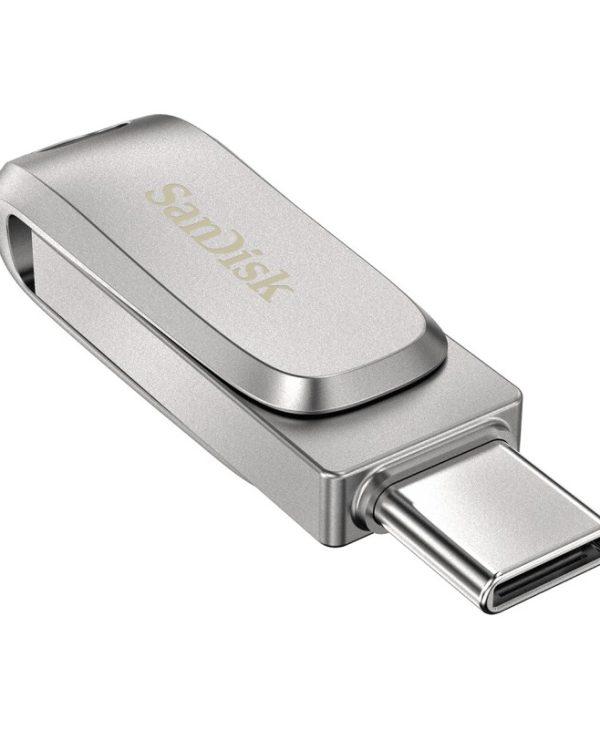 SanDisk Ultra Dual Drive 1TB USB-C 3.0/USB-A 3.0 Silver SDDDC4-1T00-G46