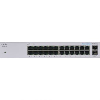 Cisco CBS110 Unmanaged 24-Port Gigabit 2x1G SFP CBS110-24T-EU