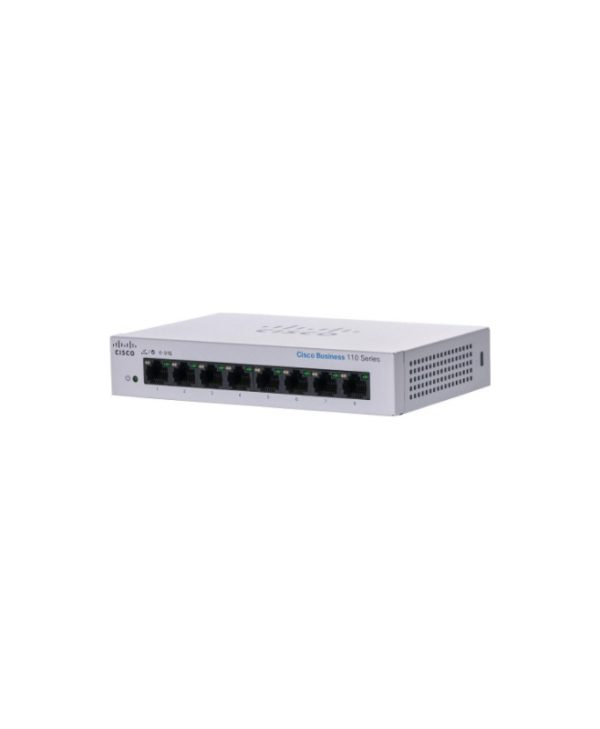 Cisco CBS110 Unmanaged 8-Port Gigabit Switch CBS110-8T-D-EU