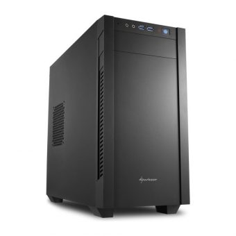 Sharkoon S1000 Mini Tower Black 4044951013937