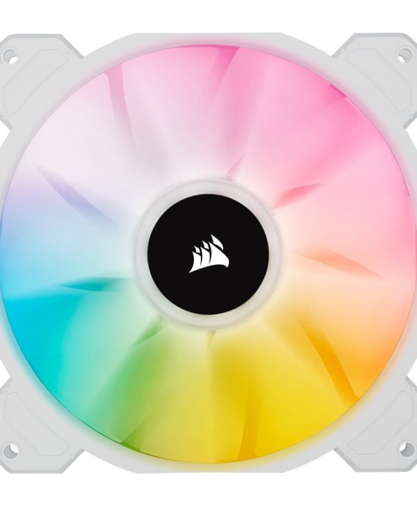 Corsair iCUE SP140 RGB Pro Performance 140mm (2-Pack) with Lighting Node Core White CO-9050139-WW