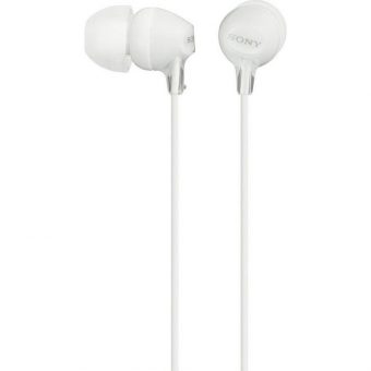 Sony In-Ear Headphones White MDR-EX15LP