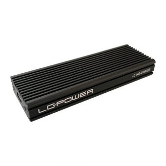 LC-Power M.2 SSD Enclosure USB-C 3.1 Black LC-M2-C-MULTI