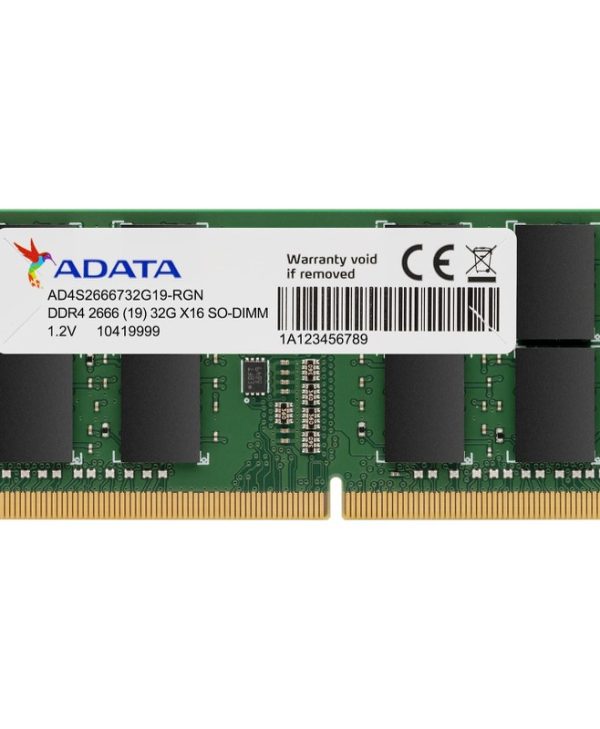 Adata Premier 16GB 2666MHz DDR4 SO-DIMM AD4S266616G19-SGN