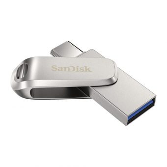 SanDisk Ultra Dual Drive 512GB USB-C 3.0/USB-A 3.0 Silver SDDDC4-512G-G46 - Image 2