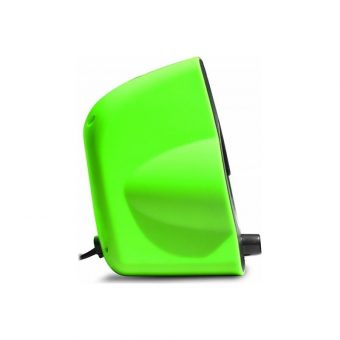 Rampage RMS-G7 Falsetto 2.0 Green LED 6W Usb Powered Black/Green 30259 - Image 2