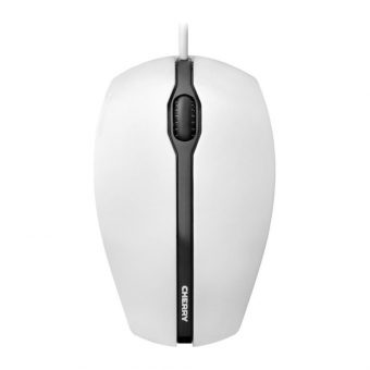 Cherry Gentix Optical USB Wired Mouse White JM-0300-0 - Image 2