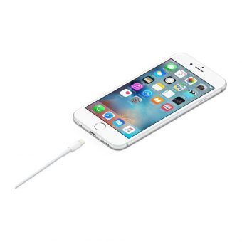 Apple Cable Lightning to USB-A 2.0 Male 1m White MXLY2ZM/A - Image 2