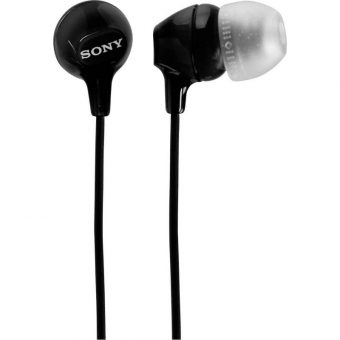 Sony In-Ear Headphones Black MDREX15LPB.AE - Image 2