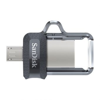 SanDisk Ultra Dual Drive m3.0 64GB USB-A 3.0/Micro-USB 2.0 SDDD3-064G-G46 - Image 2