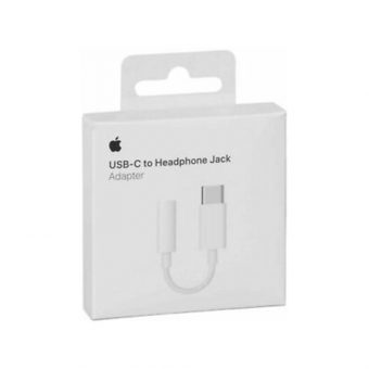 Apple USB-C to 3.5mm Headphone Jack Adapter MU7E2ZM/A - Image 3
