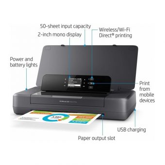 HP OfficeJet 200 Mobile InkJet Multicoloured CZ993A - Image 3