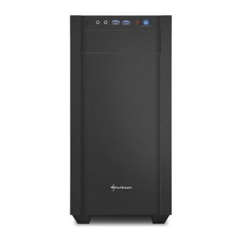 Sharkoon S1000 Mini Tower Black 4044951013937 - Image 5