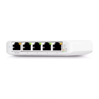 Ubiquiti UniFiSwitch Flex 4+1-Port Mini Desktop Gigabit Smart Switch White USW-FLEX-MINI - Image 5