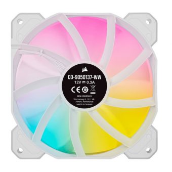 Corsair iCUE SP120 RGB Elite Performance 120mm (3-Pack) White CO-9050137-WW - Image 5