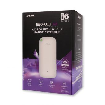 D-Link AX1800 Mesh Wi-Fi 6 Range Extender White DAP-X1860 - Image 6