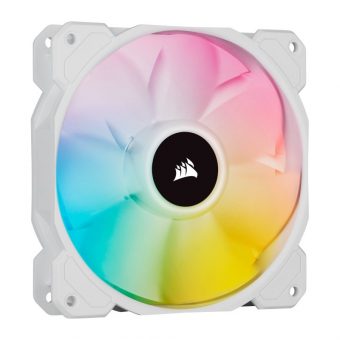 Corsair iCUE SP120 RGB Elite Performance 120mm (3-Pack) White CO-9050137-WW - Image 6