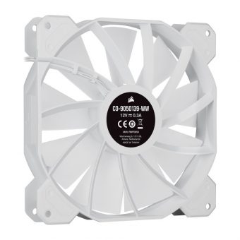 Corsair iCUE SP140 RGB Pro Performance 140mm (2-Pack) with Lighting Node Core White CO-9050139-WW - Image 7