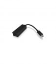 RaidSonic Icy Box USB Type-C – Gigabit Ethernet LAN Adapter Black IB-LAN100-C3