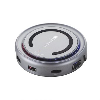 Canyon Docking Station With Wireless Charger CNS-TDS07DG