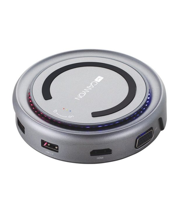 Canyon Docking Station With Wireless Charger CNS-TDS07DG