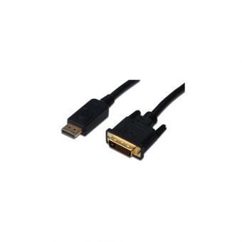Digitus Connection Cable DisplayPort Male-DVI-D Dual Link  Male 2m Black AK-340301-020-S