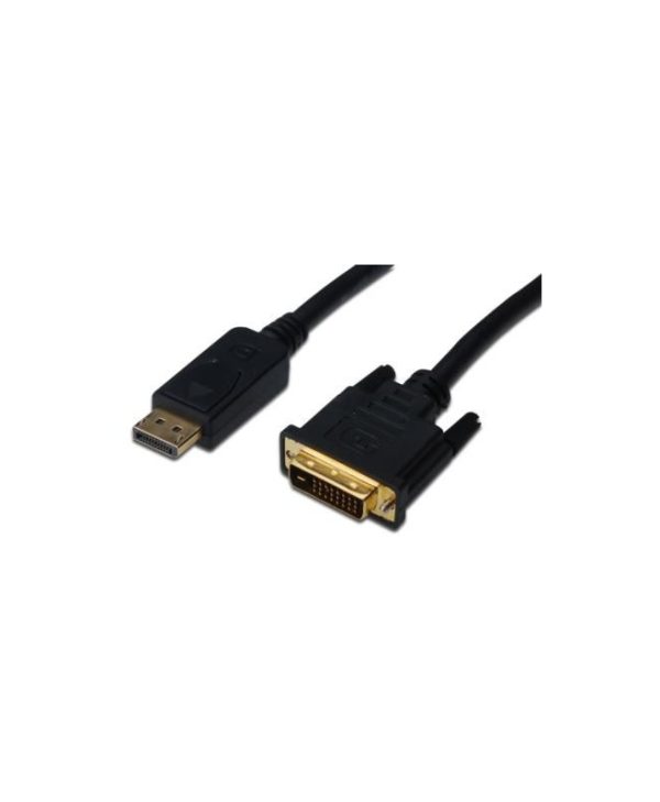 Digitus Connection Cable DisplayPort Male-DVI-D Dual Link  Male 2m Black AK-340301-020-S