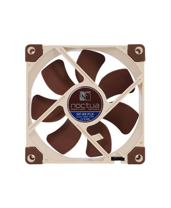 Noctua 9.2cm Elite Low-Noise Adaptor 3-Pin Fan NF-A9 FLX