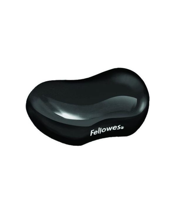 Fellowes Wrist Rest With Crystals Gel Black 9112301