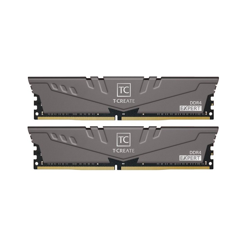 1 TeamGroup T-Create Expert OC10L 32GB (2x16GB) 3600MHz DDR4 Titanium Gray TTCED432G3600HC18JDC01 - Image 1