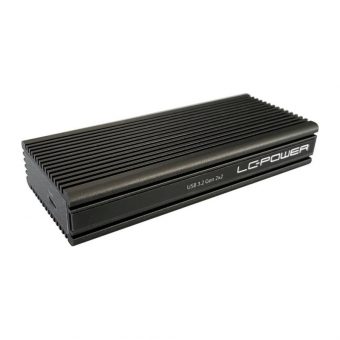 LC-Power M.2 NVMe SSD Enclosure Black LC-M2-C-NVME-2X2