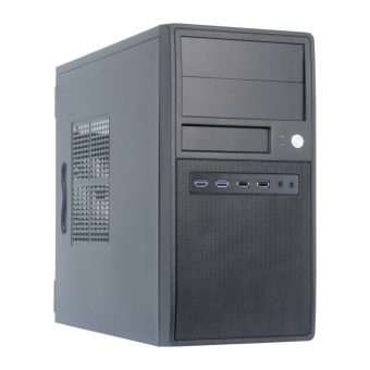Chieftec Mesh CT-04B Midi Tower 350W PSU Black CT-04B-350GPB