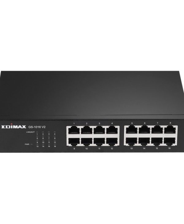 Edimax GS-10 16-Port Desktop Gigabit Switch GS-1016 V2