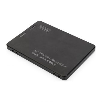 Digitus M.2/mSATA Enclosure 2.5" SATA III DA-71118
