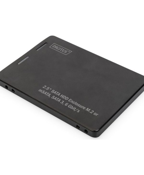Digitus M.2/mSATA Enclosure 2.5" SATA III DA-71118