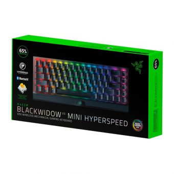 Razer BlackWidow V3 Mini 65% Wireless (2.4 & Bluetooth) Yellow Switch Gaming Keyboard US Layout RZ03-03890100-R3M1 - Image 13