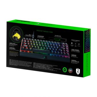 Razer BlackWidow V3 Mini 65% Wireless (2.4 & Bluetooth) Yellow Switch Gaming Keyboard US Layout RZ03-03890100-R3M1 - Image 14