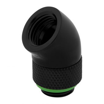 Corsair Hydro X Series XF Hardline Angle Adapter 45° 1/4" Black 2-Pack CX-9055002-WW - Image 2