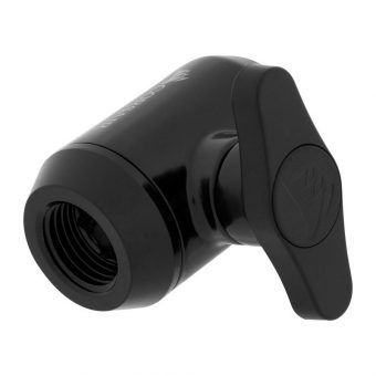 Corsair hydro X Series XF Ball Valve stopcock 1/4" Black CX-9055019-WW - Image 2