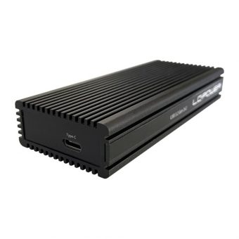 LC-Power M.2 NVMe SSD Enclosure Black LC-M2-C-NVME-2X2 - Image 2