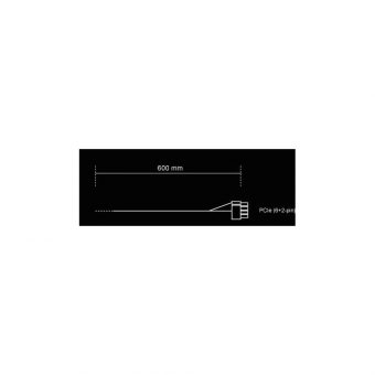 Be Quiet! PCIe 6/8 Pin Sleeved Power Cable 60cm BC070 CP-6610 - Image 2