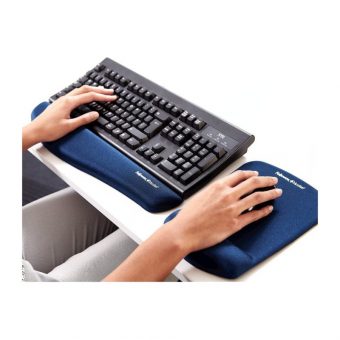 Fellowes PlusTouch Wrist Rest Blue 9287402 - Image 2