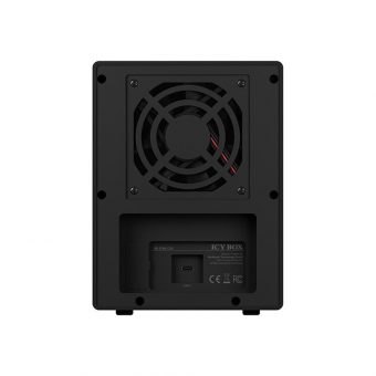 RaidSonic Icy Box Hard Disk Array 4 x 2.5"/3.5" USB 3.1 Black IB-3740-C31 - Image 3