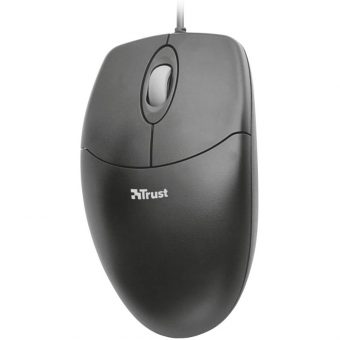 Trust Basi Wired Mouse Black 23599 - Image 3