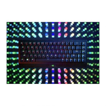 Razer BlackWidow V3 Mini 65% Wireless (2.4 & Bluetooth) Yellow Switch Gaming Keyboard US Layout RZ03-03890100-R3M1 - Image 3