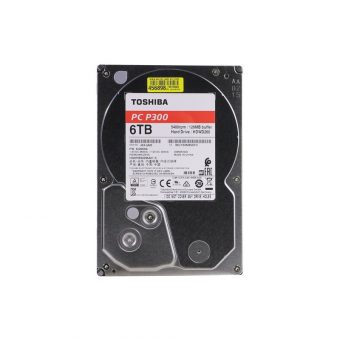 Toshiba P300 High Performance 6TB 3.5" HDD Sata III HDWD260UZSVA - Image 3