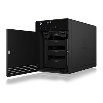 RaidSonic Icy Box Hard Disk Array 4 x 2.5"/3.5" USB 3.1 Black IB-3740-C31 - Image 4